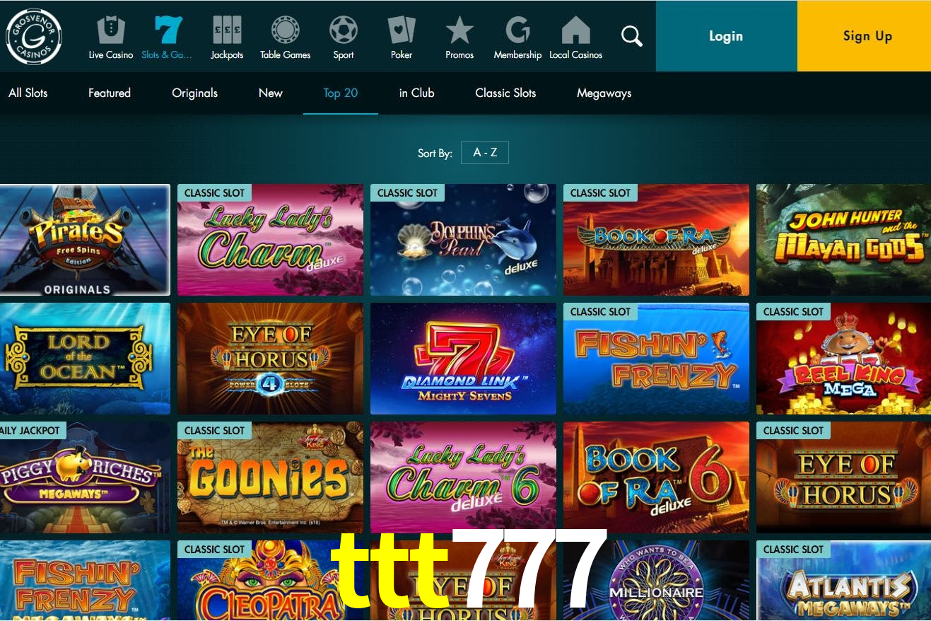 Cassino Online Ao Vivo ttt777